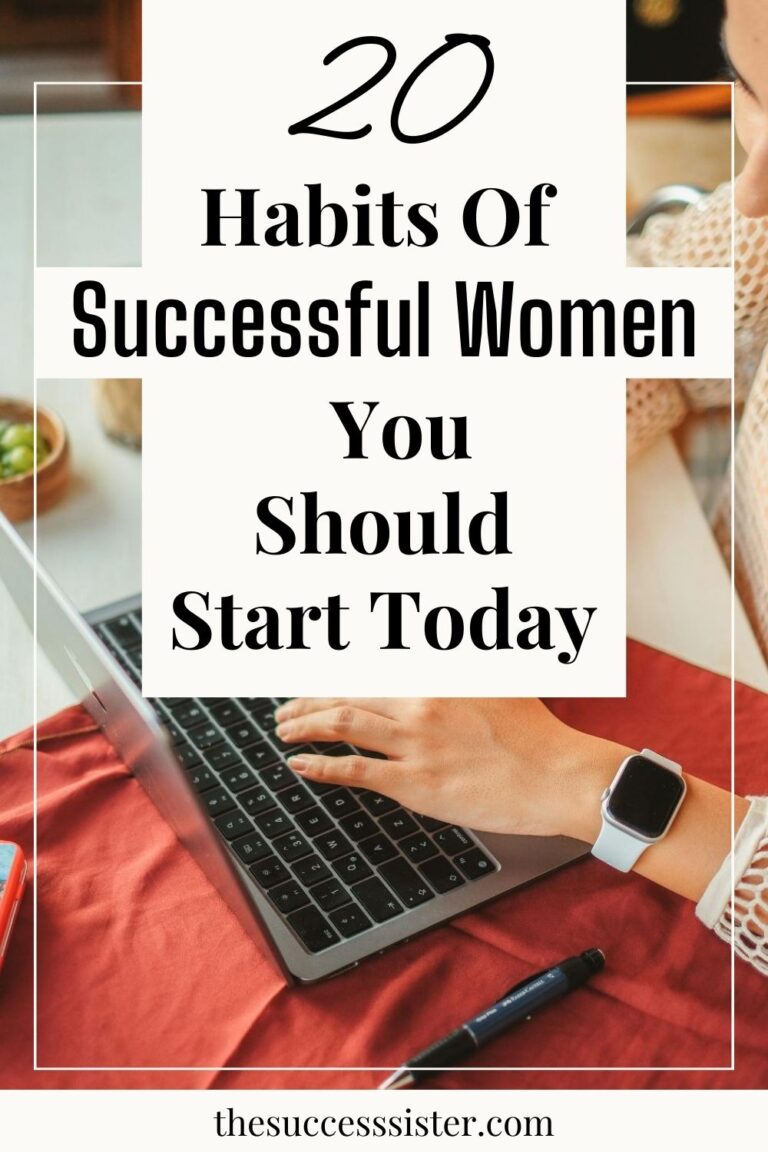 Habits of highly successful women